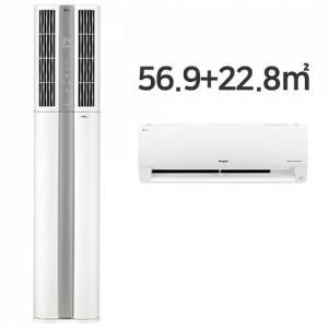 LG전자 휘센 FW17VADWA2  멀티형 / 면적: 56+22㎡(17+7평) / 냉방능력: 7.0kW